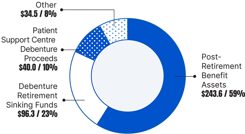 This is a chart of the Hospital Investments
