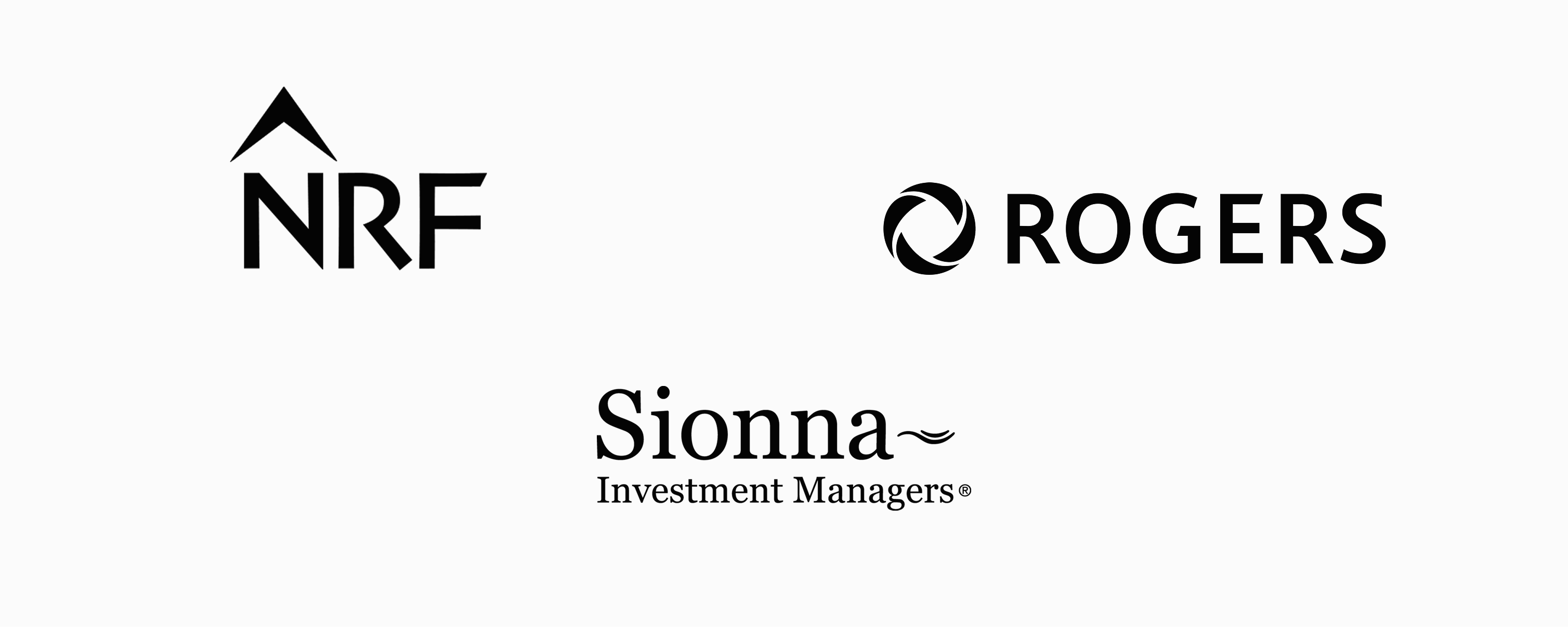 NRF, Rogers, Sionna Investment Managers.