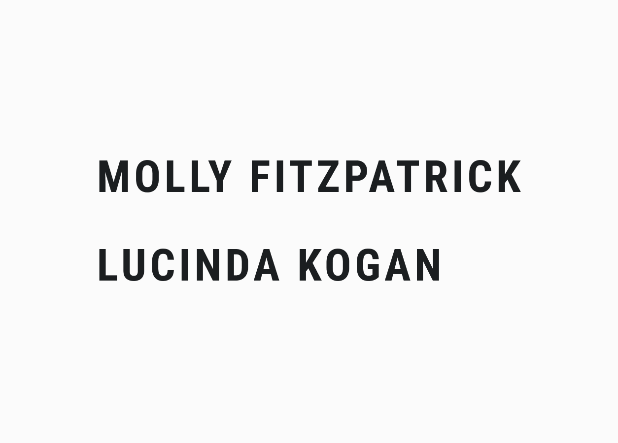 Molly Fitzpatrick, Lucinda Kogan