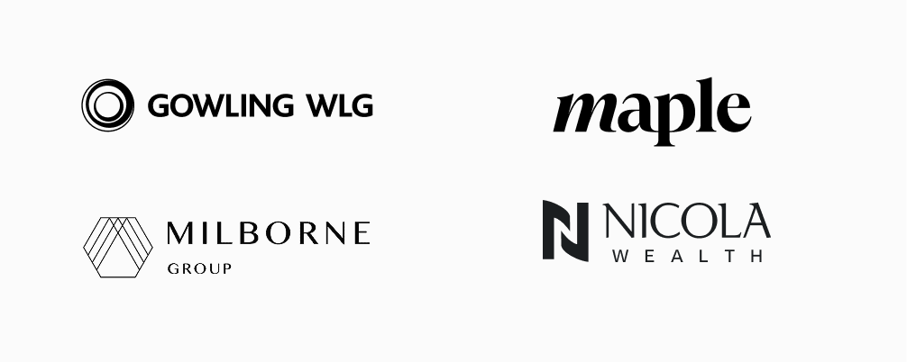 Gowling WLG, Maple, Milborne Group, Nicola Wealth.