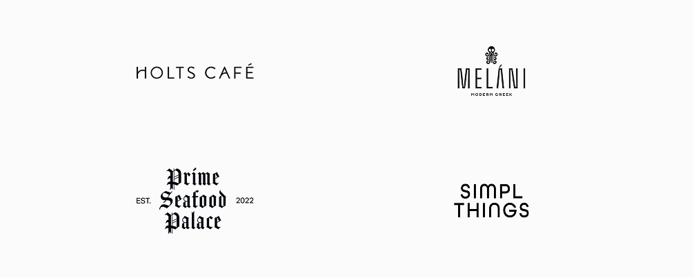 Holts Cafe, Melani Modern Greek, Prime Seafood Palace, Simpl Things.